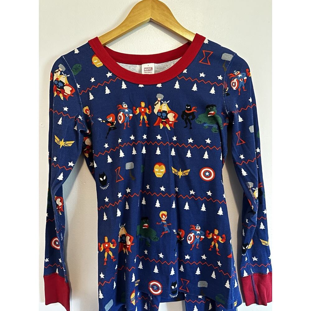 Hanna Anderson Women’s Marvel Matching Pajama Set - Size Small Organic Cotton